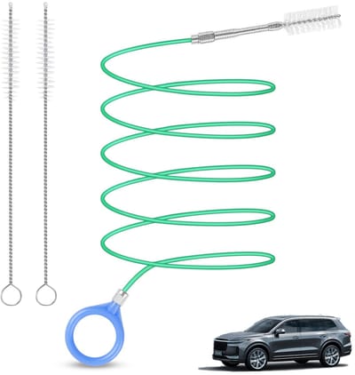 gereedschap voor het ontstoppen van gootsteen, Afvoerontstopper, 3 STKS Cleaner Tool, herbruikbare reinigingsborstel voor gootsteen, lange pijpreiniger,5m