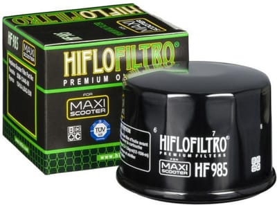 Hiflofiltro-oliefilter voor Yamaha 530 XP T-Max maxi-scooter, modeljaar 2012 t/m 2016, HF985, nieuw