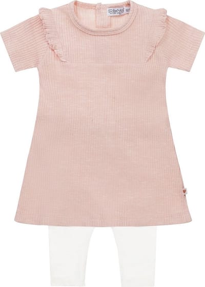 Dirkje R-SMILE Meisjes Kledingset - Pink - Maat 74