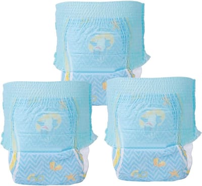 3PCS Herbruikbare Baby Zwemluiers - Wasbare Waterdichte Luiers voor Zwemlessen & Baby Shower (L)