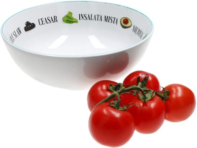 MamboCat Saladeschaal klein Ø 26,5 cm met kleurrijk porseleindecor – 27020633