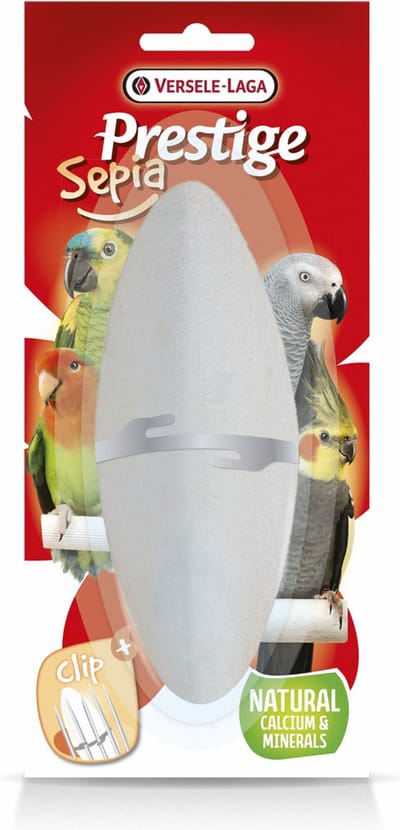 Versele-Laga Prestige Sepia Mineral Met Clip - Vogelsupplement - 16 cm