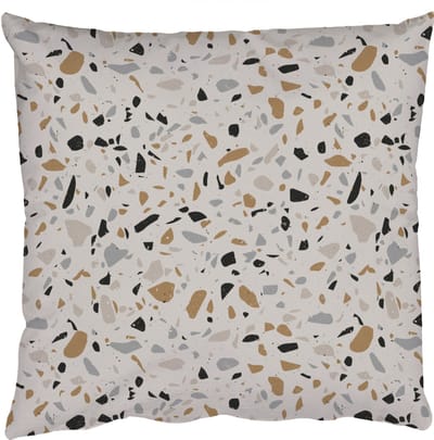 Sierkussens - Kussentjes Woonkamer - 50x50 cm - Terrazzo - Patroon - Staal