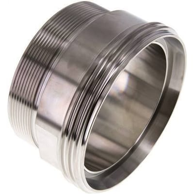 Din 11851 Melkkoppeling 130 X 1/4 '' X G4 '' RVS EPDM