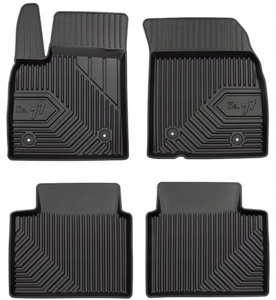 FROGUM No.77 - Automatten Set - FORD Focus Mk4 automat - TPE rubber - 3D randbescherming - Duurzaam en geurloos