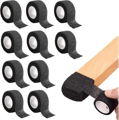 Stoelpoot viltjes-stoelpoot beschermers-stoelpootdoppen-10 rollen stoelpootbeschermers - viltglijders - zelfklevende meubelglijders - krasbestendige en geluidsdempende stoelbeschermers - zwart vilt voor stoelen - zwart - 2,5 x 400 cm