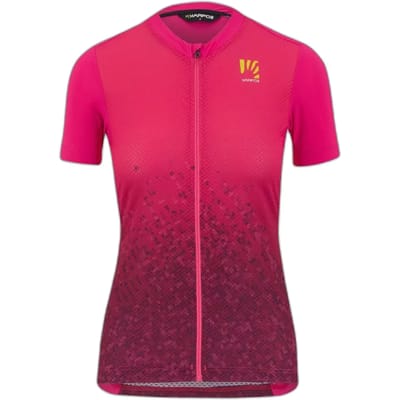Karpos Verve Evo Korte Mouw Wielertrui Roze S Vrouw