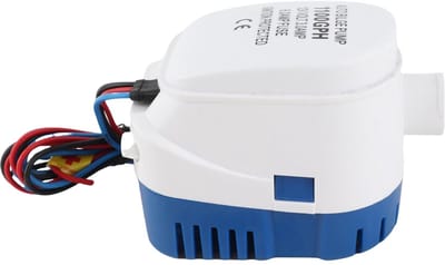 Dailygoody - Automatische Bilgepomp - 12V - 1100 GPH - Voor Boot - Hoogwaardige Bilgepomp - Efficiënte Waterafvoer - Geschikt voor Zwembad - Compacte
