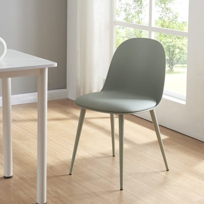 Eetkamerstoel set van 2 Kangasala 81x45x52 cm grijsgroen