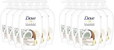 Dove Handzeep Pompje - Restoring Ritual Coconut - Voordeelverpakking 12 x 250 ml