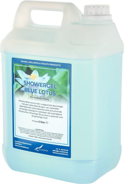 Claudius Douchegel Blue Lotus 5 liter - - Showergel