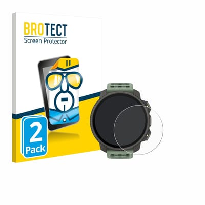 BROTECT - Screenprotector voor Suunto Vertical 2 - Folie Beschermfolie transparant 2 Stuks