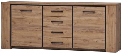 Belfurn - buffet-dressoir Elio 220cm in franse eik