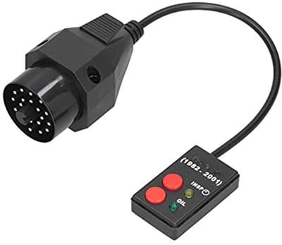 Dailygoods- Reset Tool Professionele Prestaties - Olie Service Inspectie - Flexibele Kabel 8,3 inch - Compact Draagbaar - Eenvoudige Bediening - Betrouwbare Vervanging voor 3/5/7 Serie - Diagnosetool