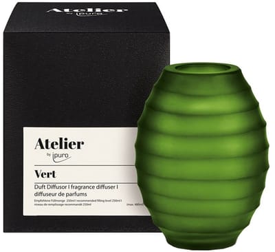 Atelier by Ipuro Vert Geurdiffuser Vaas Small - 480 ml - zonder geurvulling