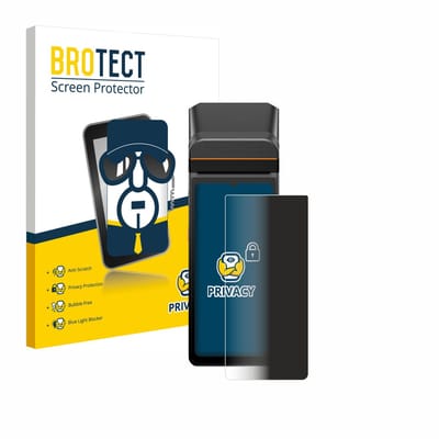 BROTECT - privacy screenprotector voor Sunmi V3 A13 - Folie Beschermfolie Blauwlichtfilter