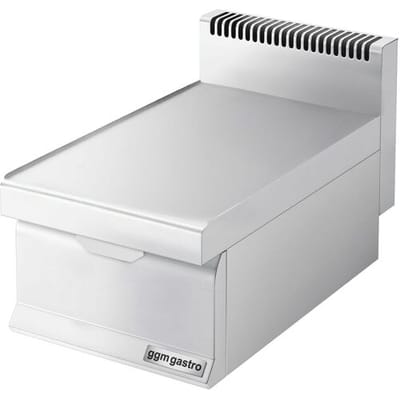GGM Gastro Neutralelement - 400mm - mit Schublade Zilver