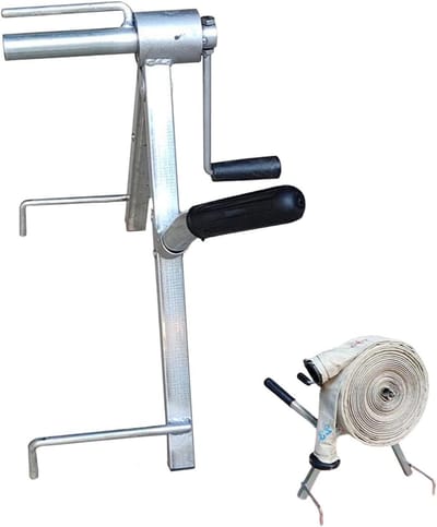 Tuinslang Haspel - Slanghouder - Buitenwater Geven - Stabiele Anti-Tip Voet - 35x40x13cm - Zwart