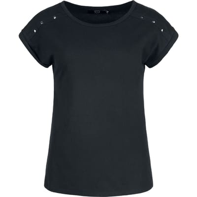 R.E.D. by EMP T-shirt - T-shirt met studs Vrouwen - S tot XXL - voor Vrouwen - zwart