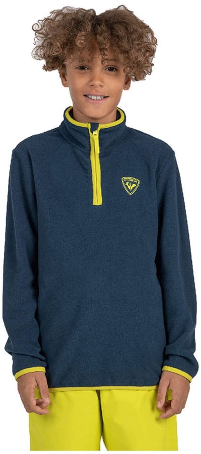 Rossignol Strawpile Fleece Met Halve Rits Blauw 16 Years Jongen