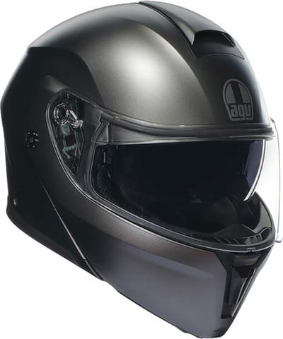AGV Streetmodular systeemhelm Mono Asfalto mat grijs XS