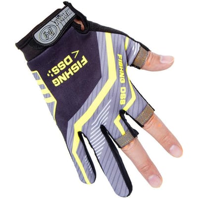 Vliegende Drie Vinger Letters Visuitrusting Rijden Lokaas Ademend Antislip Mannen en Vrouwen Zonbescherming Vinger Vissen Handschoenen Dun average size