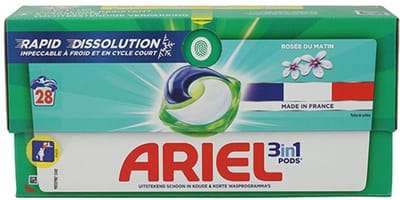 Ariel 3in1 Pods Rose du Matin – 28 Wasbeurten – Wasmiddel Capsules