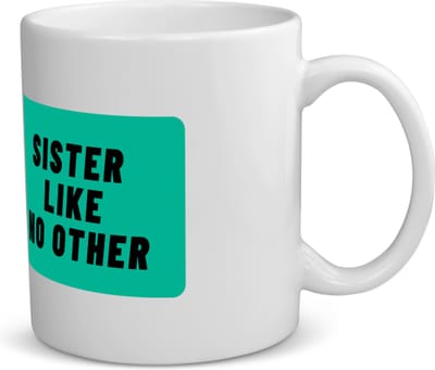 Akyol - sister like no other koffiemok - theemok - Zus - geweldige zus - niemand anders - verjaardag - cadeau - kado - bedankje - geschenk - 350 ML inhoud