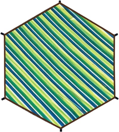 Trampolinehoes - Tent afdekking - Tuin entertainment - Wind- en waterdicht - 14 voet 6