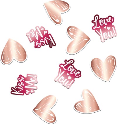Tafelconfetti - Ombre Love - 45 stuks