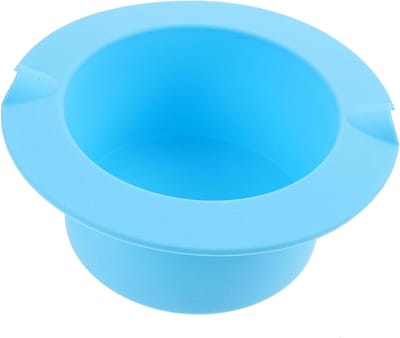 Smeltkom Voor Wax - Waxverwarmer Inzet - Ontharen Thuis - Antiaanbaklaag - 12 cm Diameter - Blauw