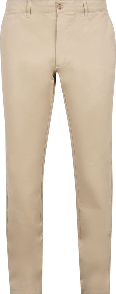 Suitable Chino broek Peano Twill Beige - Maat 54 - Heren - Mannen broeken