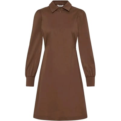 b.young - BYGABINA PLEAT DRESS - Dames - Midi jurken