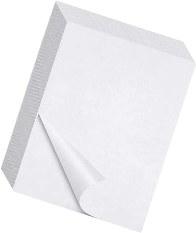 Diamant Schilderen Folie - Beschermende Vellen - Hobby Projecten - Dubbelzijdig Non-Stick - A4 Formaat - Wit