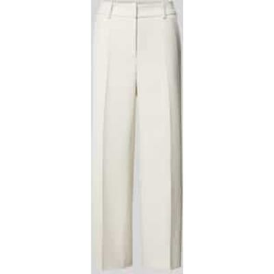 Straight leg stoffen broek met verkort model, model 'CALIFORNIA'