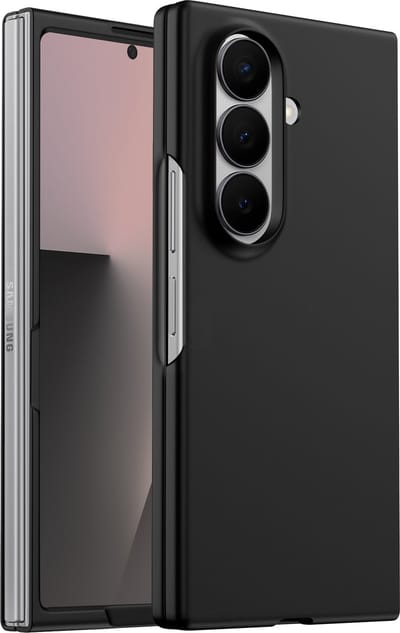 ShieldCase Slim Case geschikt voor Samsung Galaxy Z Fold 7 – Zwart Telefoonhoesje – Dunne Backcover – Schokbestendige Softcase Hoes – Slank & Lichtgewicht Design voor Fold7