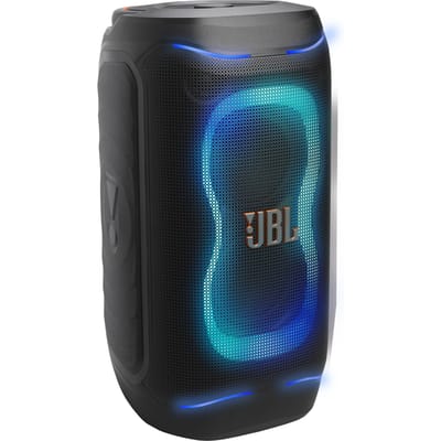 JBL PartyBox 130 - NIEUW - Draadloze Bluetooth Party Speaker - Opvouwbare Handgreep - Spatwaterdicht - LED verlichting - 15 uur - Zwart