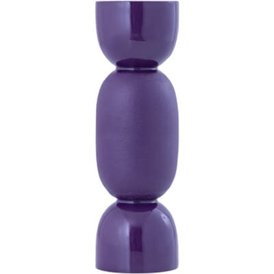 PTMD - Kandelaar Cairy - Paars - 6x6x20cm