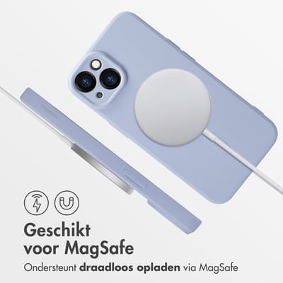 imoshion Hoesje - Geschikt voor Apple iPhone 14 - Color Backcover geschikt voor MagSafe - Lila