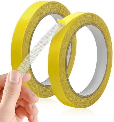 Dailygoods- Textieltape Dubbelzijdig - 2 Stuks - Sterke Zoomband