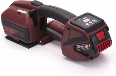 Cyclone 3000 automatisch omsnoeringsapparaat / automatic strapping tool _ incl. 2x 14,4V - 4Ah accu compatibel met Bosch
