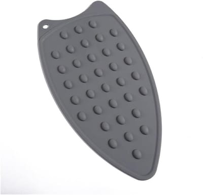 Strijkhoes Hittebestendig - Beschermmat Tafel - Kleding Strijken - Waterdicht Siliconen - 25 x 11 cm - Grijs