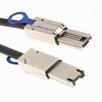 1 meter externe mini SAS 4x SFF-8088 naar SFF-8088 datakabel voor snelle gegevensoverdracht en connectiviteit