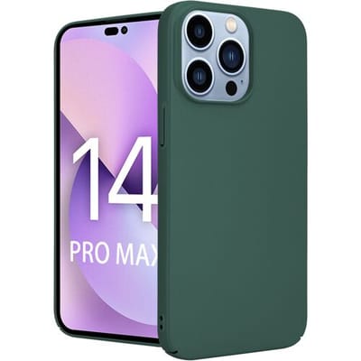 ShieldCase telefoonhoesje geschikt voor Apple iPhone 14 Pro Max ultra thin case - groen - Dun hoesje - Ultra dunne case - Backcover hoesje - Shockproof dun hoesje