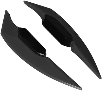 Dailygoods - Universele Aerodynamische Motorvleugels voor Elektrische Motorfietsaccessoires Zwart