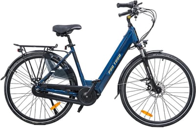 NETTLIFE Elekctrische Fiets CITY 5.3 - 250W - Tot 25km/h - Bereik 35-45km - 180*65cm - Shimano 7 Versnellingen - Mannen/Vrouwen