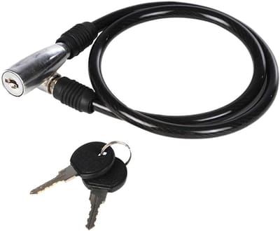 Fiets Kabel Lock - Fietsslot Staalkabel - Fiets Beveiligen - Stalen Kabel - 8 x 685 mm - Meerkleurig