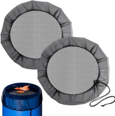 Verstelbaar Regentonnet - 2 Stuks - Bescherming Tegen Muggen en Bladeren - 85 cm Diameter