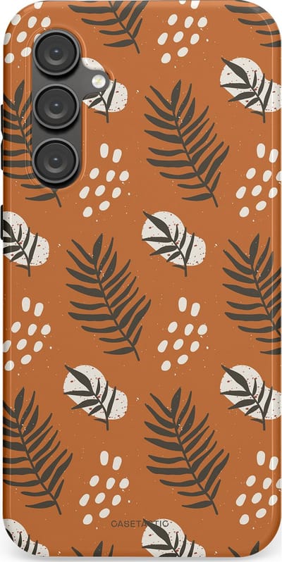 Casetastic Hoesje Geschikt voor Samsung S23 FE - Stijlvolle Beschermende Duo-layer Case - Rustiek ritme