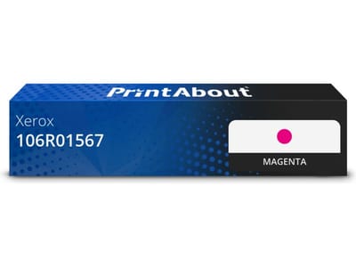 PrintAbout huismerk Toner 106R01567 Magenta Hoge capaciteit Geschikt voor Xerox